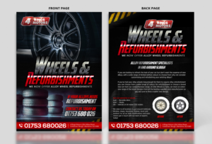 Flyer Design by SD WEBCREATION for 4 Rings Motors | Design #20582923