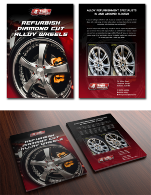 Flyer Design by sugidesign for 4 Rings Motors | Design #20674715