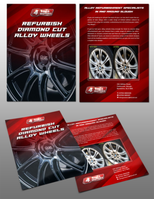 Design de Flyer par sugidesign pour 4 Rings Motors | Design : #20716839