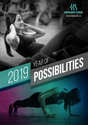 Graphic to hang inside of fitness studio | Diseño Gráfico por Akshar Shailesh
