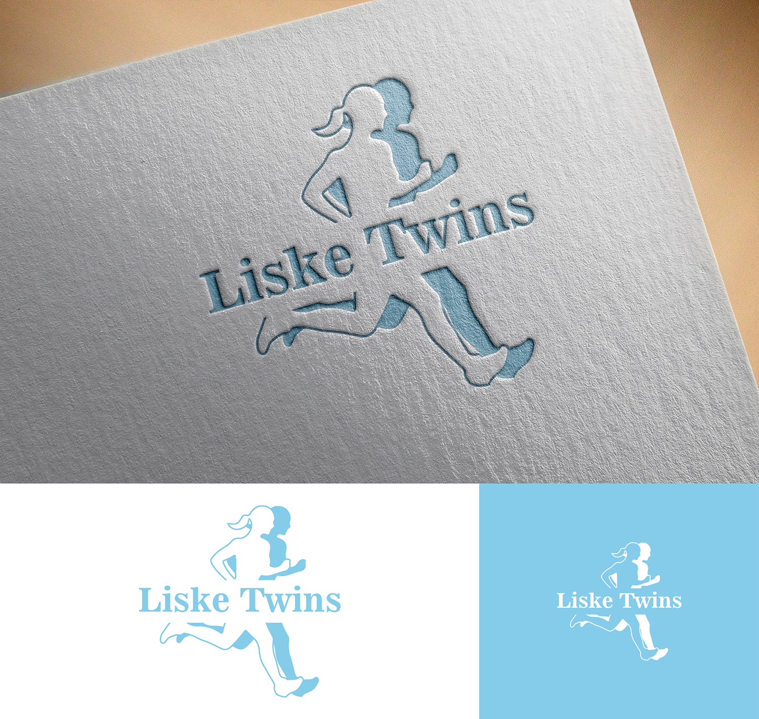 Logo Design by BEEZU for Liske Twins | Design #20586618