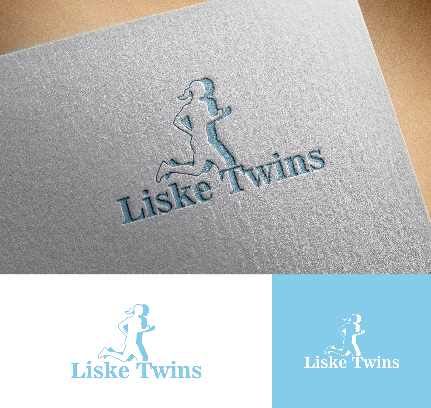 Logo Design by BEEZU for Liske Twins | Design #20586619