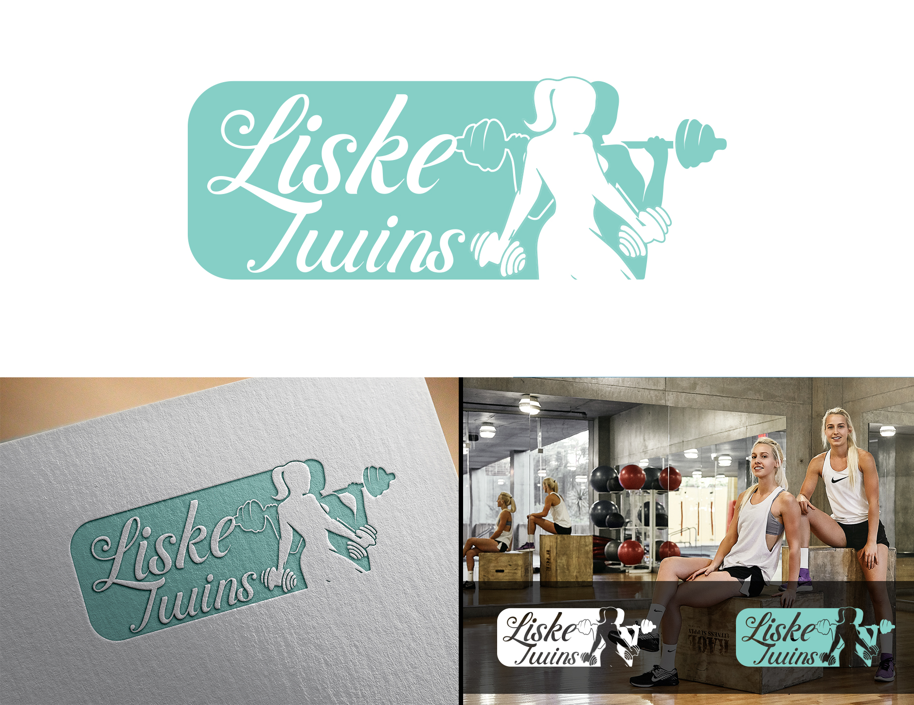 Logo Design by RangLga for Liske Twins | Design #20586241