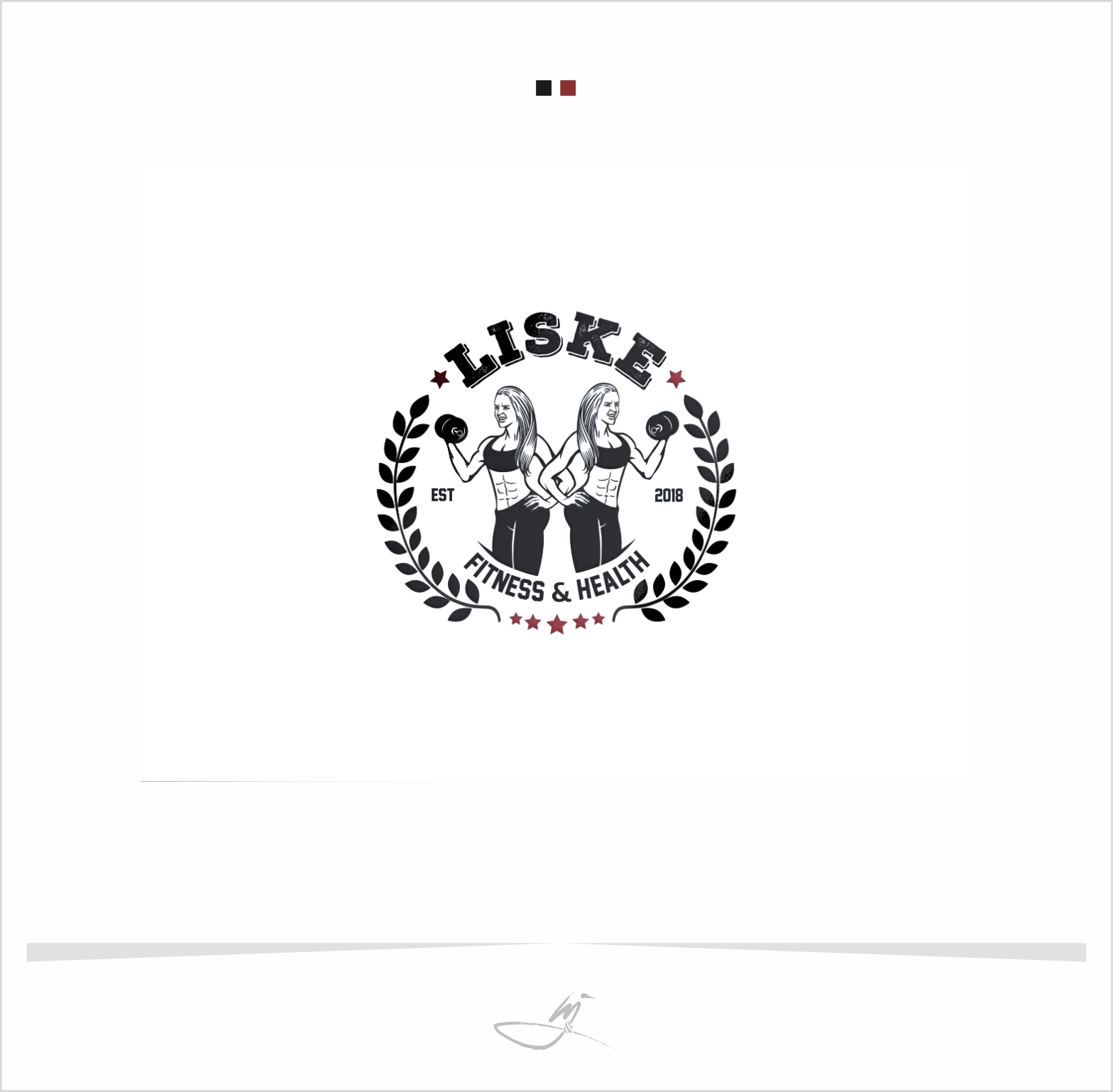 Logo Design by Mimi &amp; Max for Liske Twins | Design #20611534