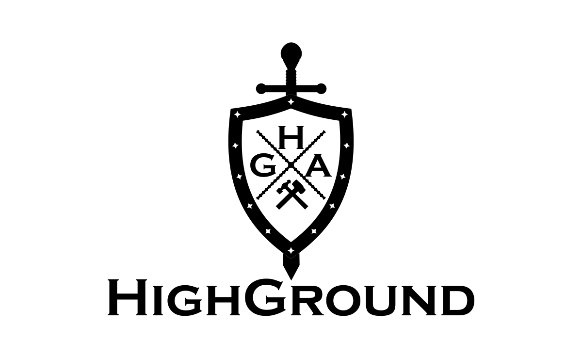 Logo Design by moisesf for HighGround Armory | Design #20579285