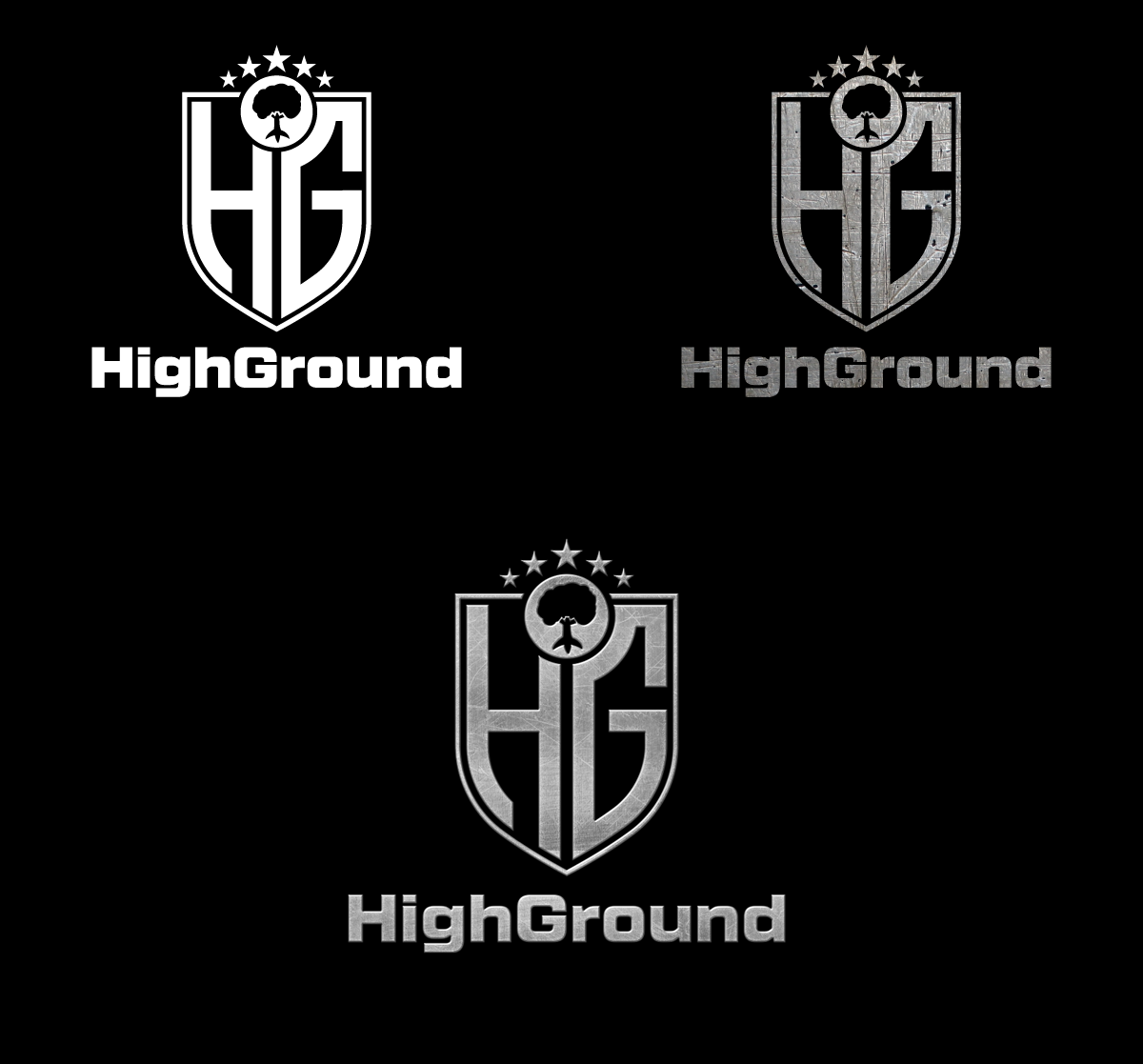Logo Design by AFD for HighGround Armory | Design #20571549