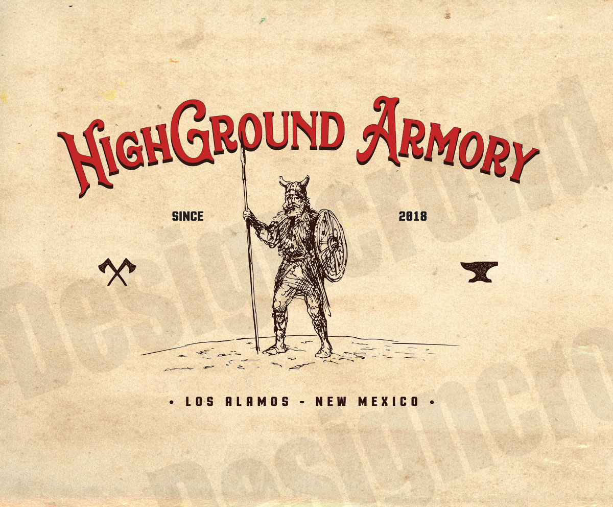 Design de Logo par el_shekoo7 pour HighGround Armory | Design #20579220