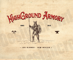 Design de Logo par el_shekoo7 pour HighGround Armory | Design : #20579220