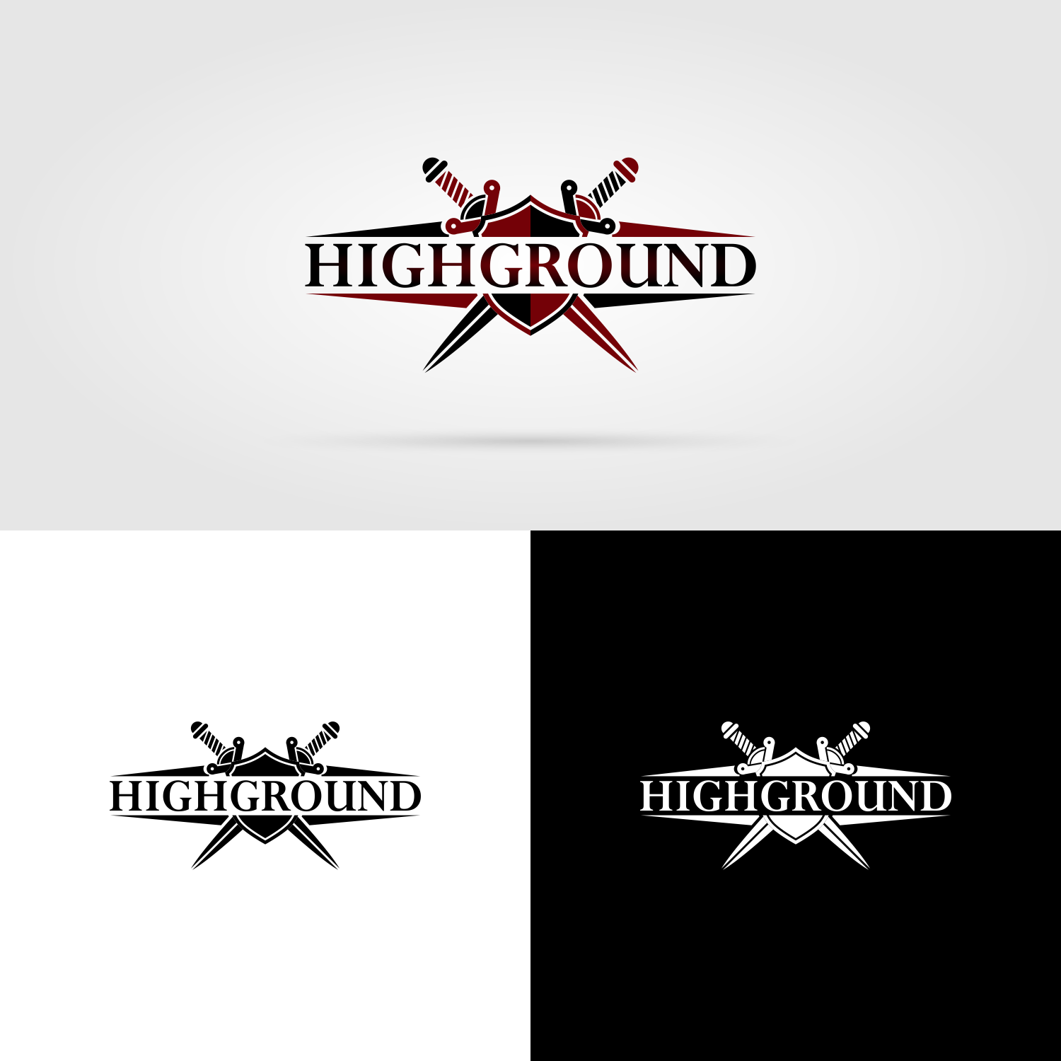 Diseño de Logo por QILLASOFT-Design para HighGround Armory | Diseño #20572888