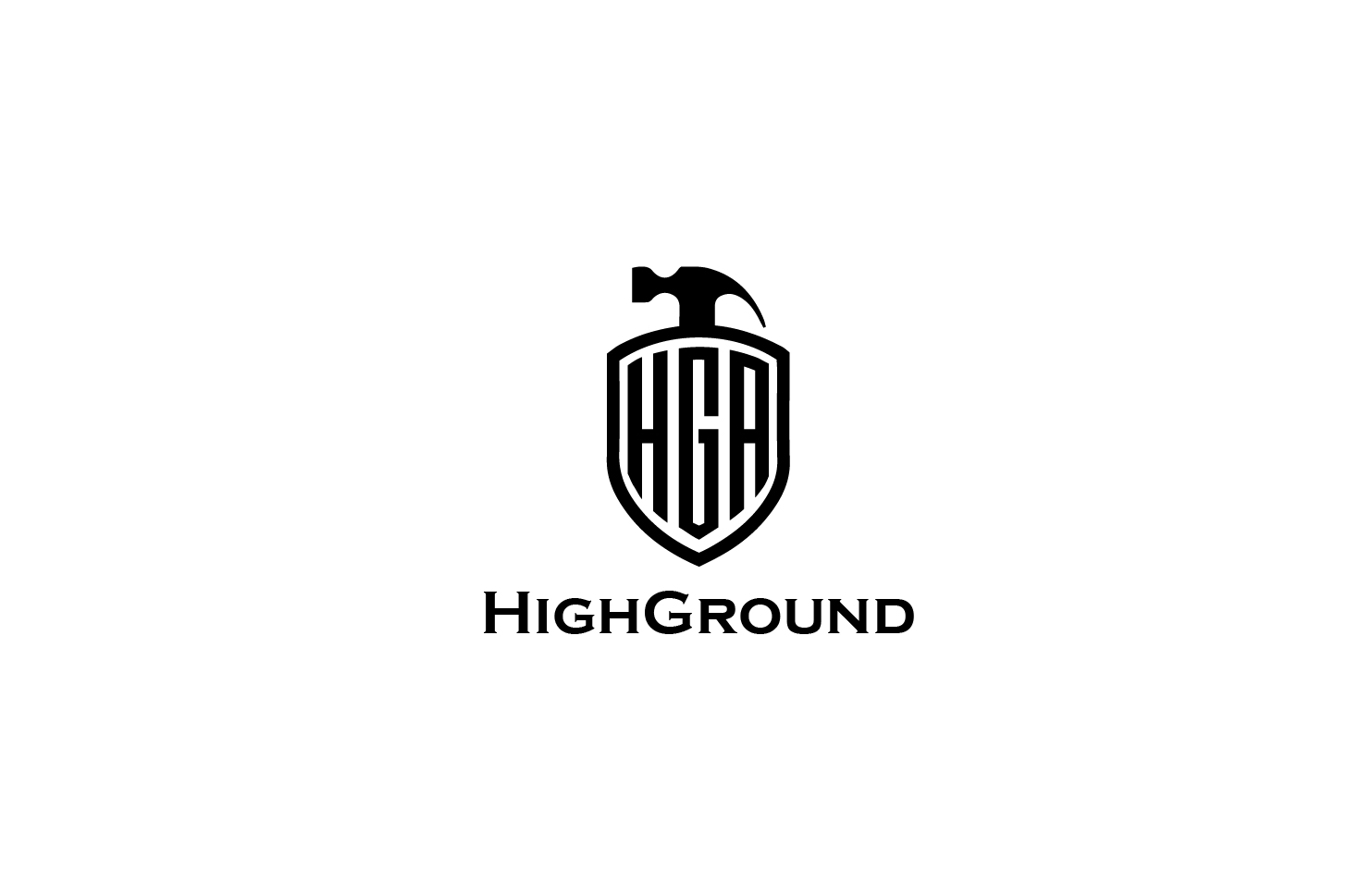 Logo Design by shereen 3 for HighGround Armory | Design #20577837