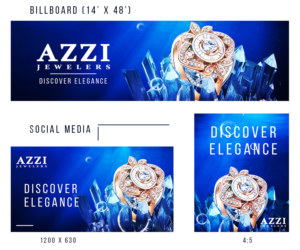 Billboard design for a jewelry store. | Billboard Design by Madin