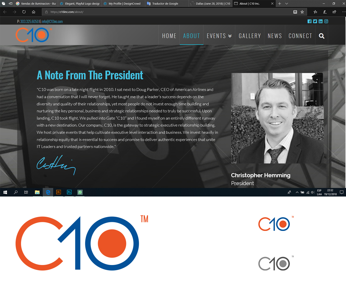 Logo Design by COTTA - STUDIO for C10 | Design #20580669
