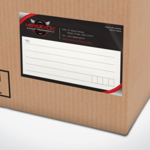 Company Postage Label | Packaging Design by tuan1968