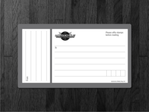 Company Postage Label | Packaging Design by Atvento Graphics