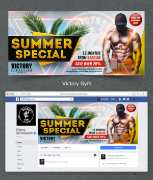 Diseño Gráfico por SD WEBCREATION para Victory Gym | Diseño #20599465