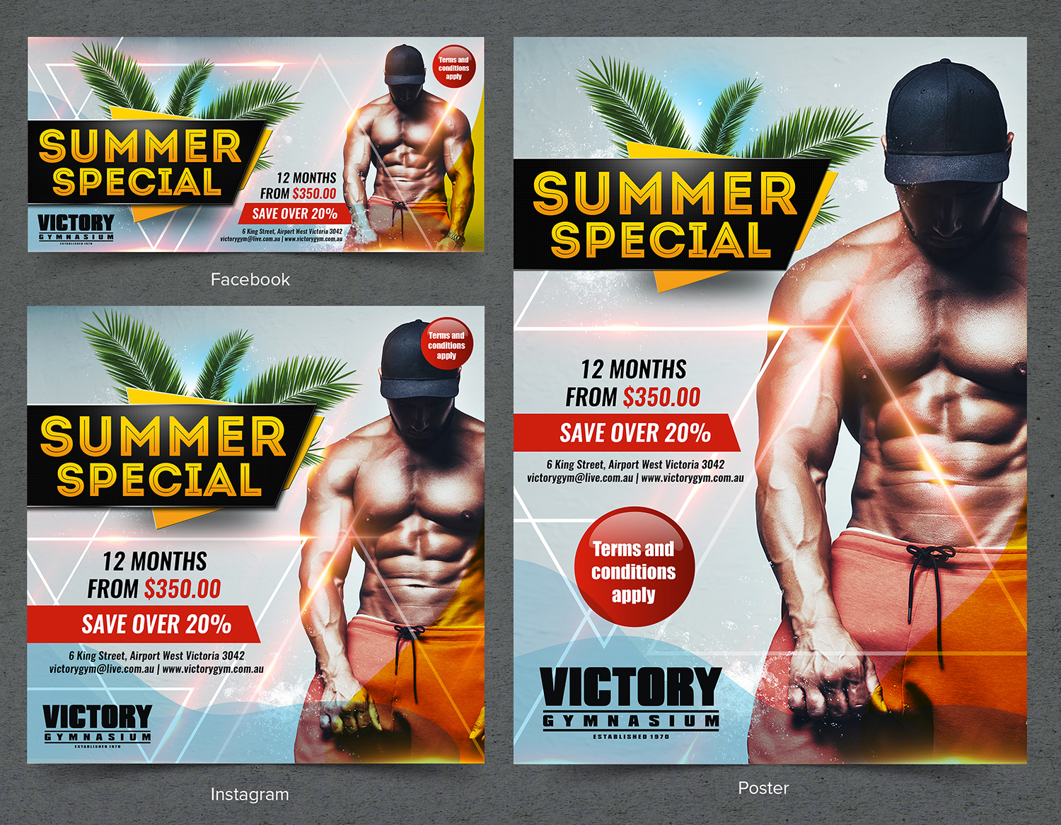 Graphic Design by SAI DESIGNS for Victory Gym | Design #20671849