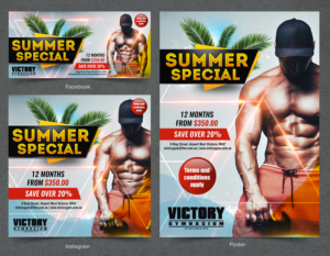 Grafik-Design von SAI DESIGNS für Victory Gym | Design: #20671849