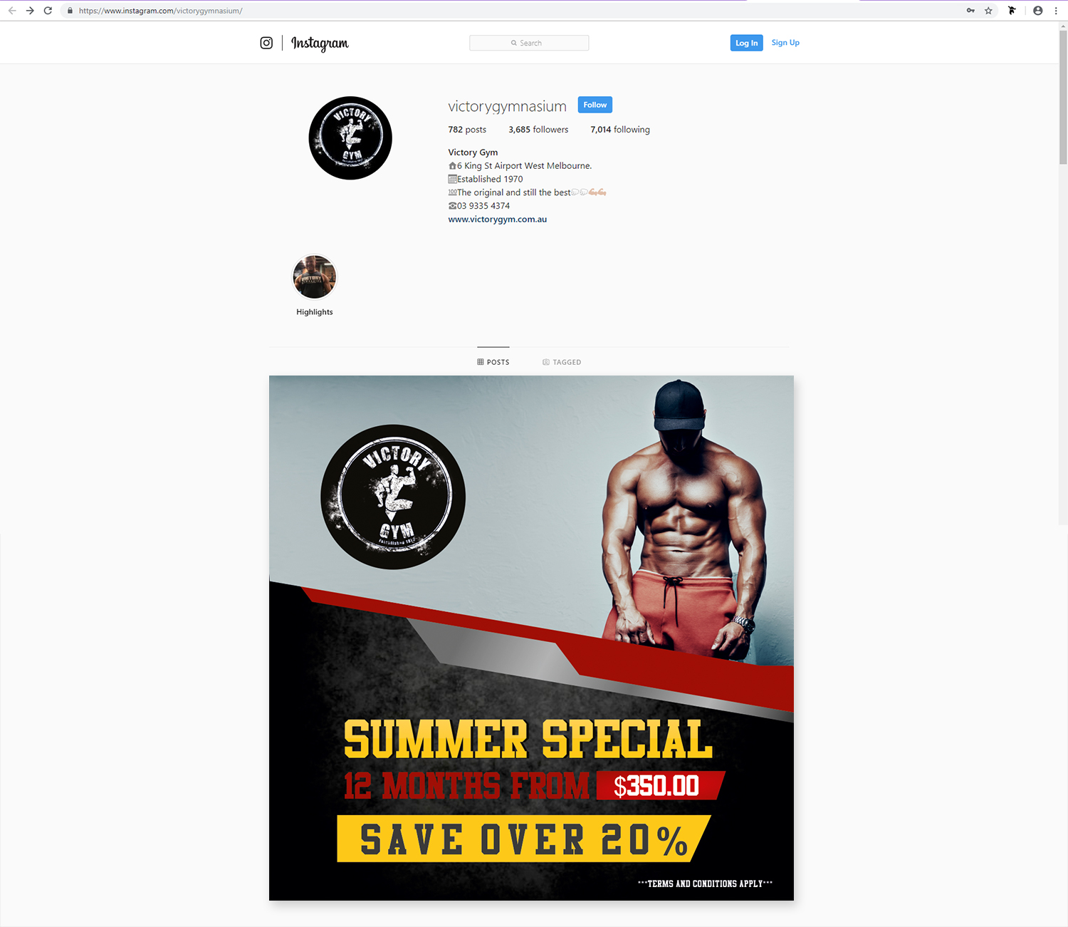 Grafik-Design von Printopia Design für Victory Gym | Design #20586735
