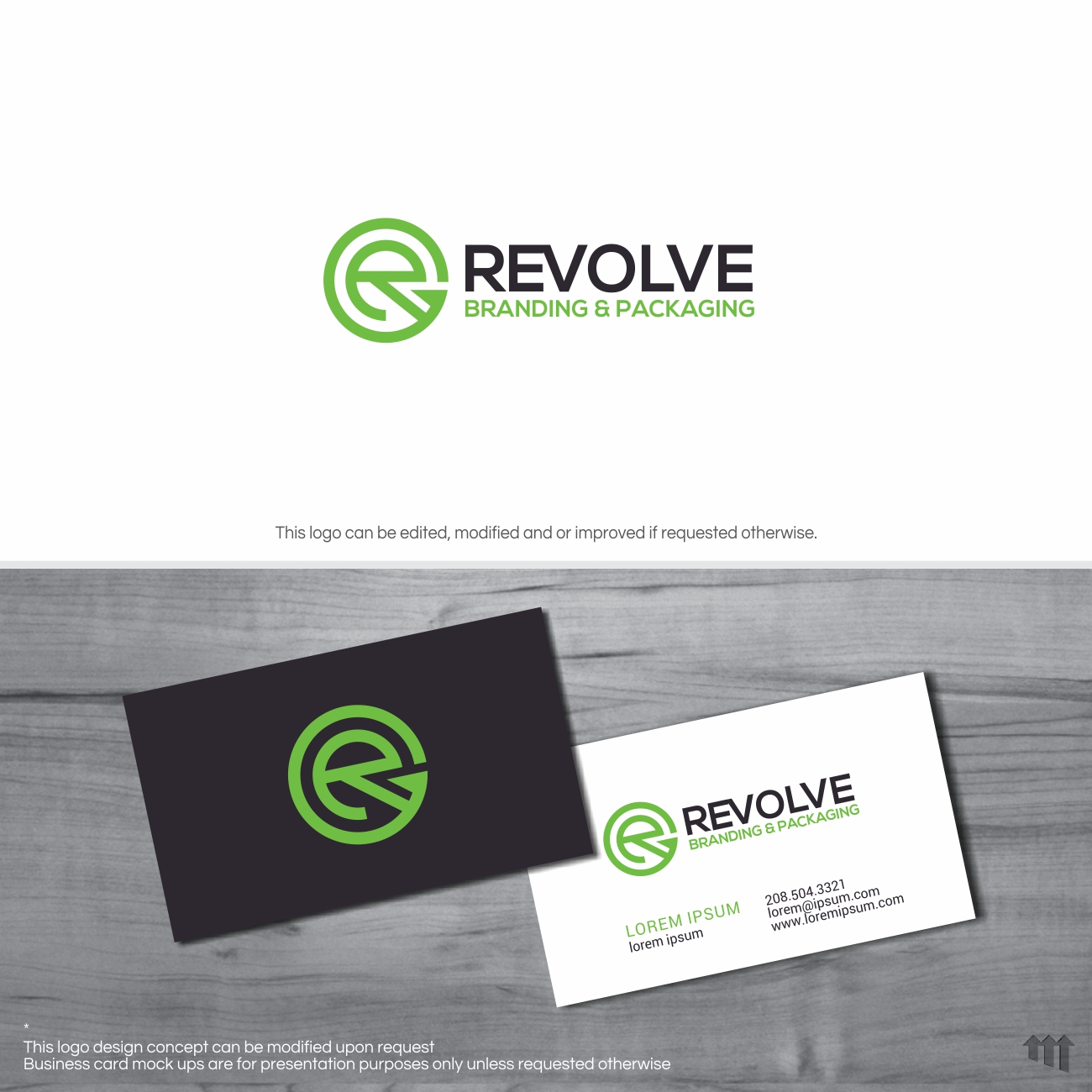 Logo Design by MBARO for Revolve Branding | Design #20635092