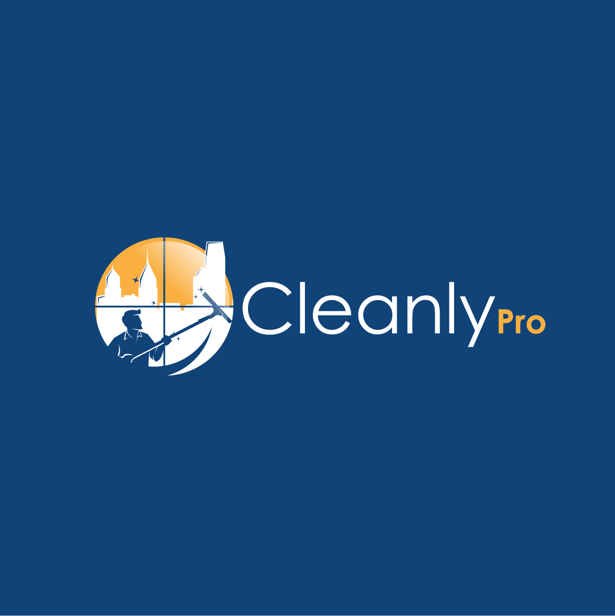 Logo Design by creative.bugs for CleanlyPro, Inc.  | Design #20584610