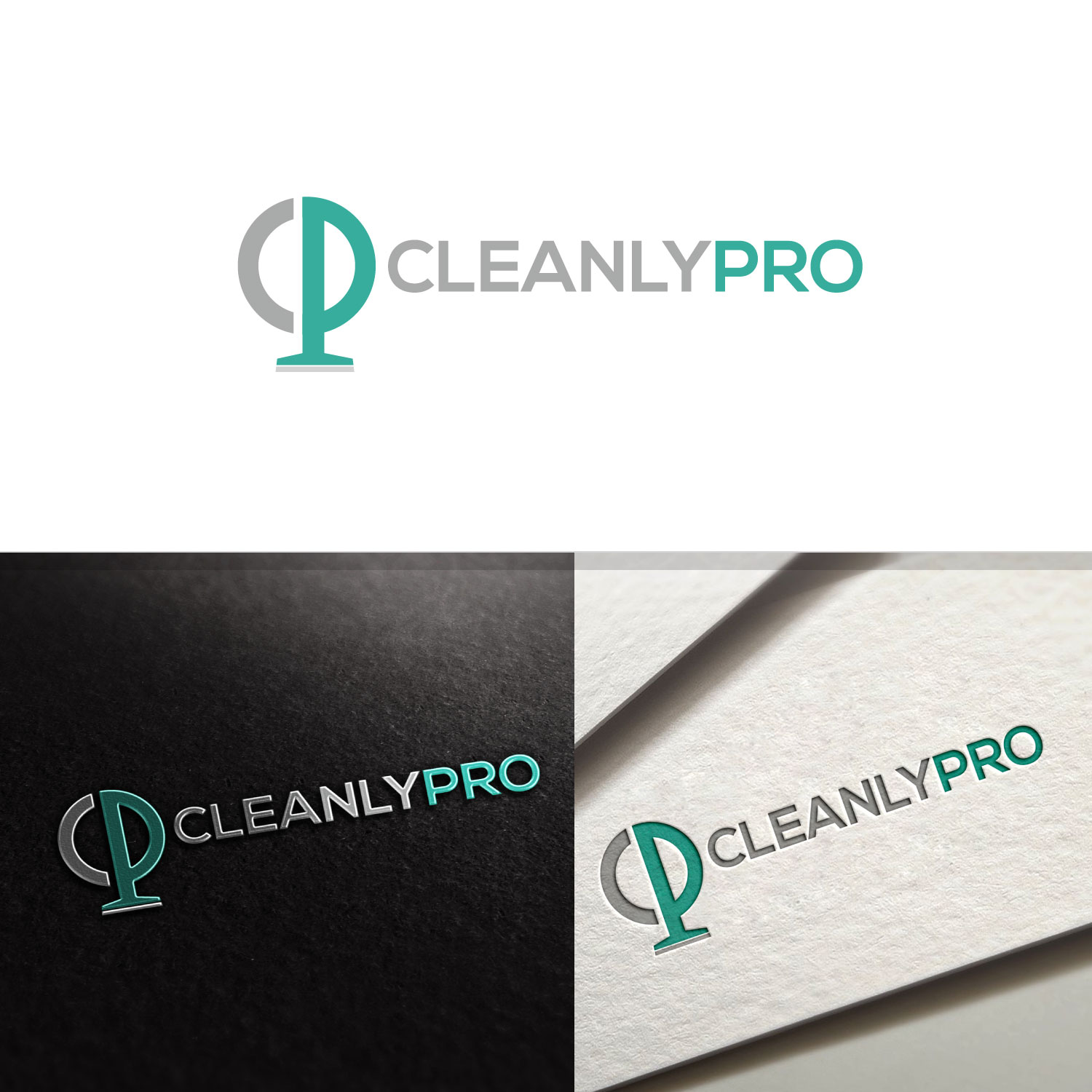 Logo Design by FourtuneDesign for CleanlyPro, Inc.  | Design #20630615