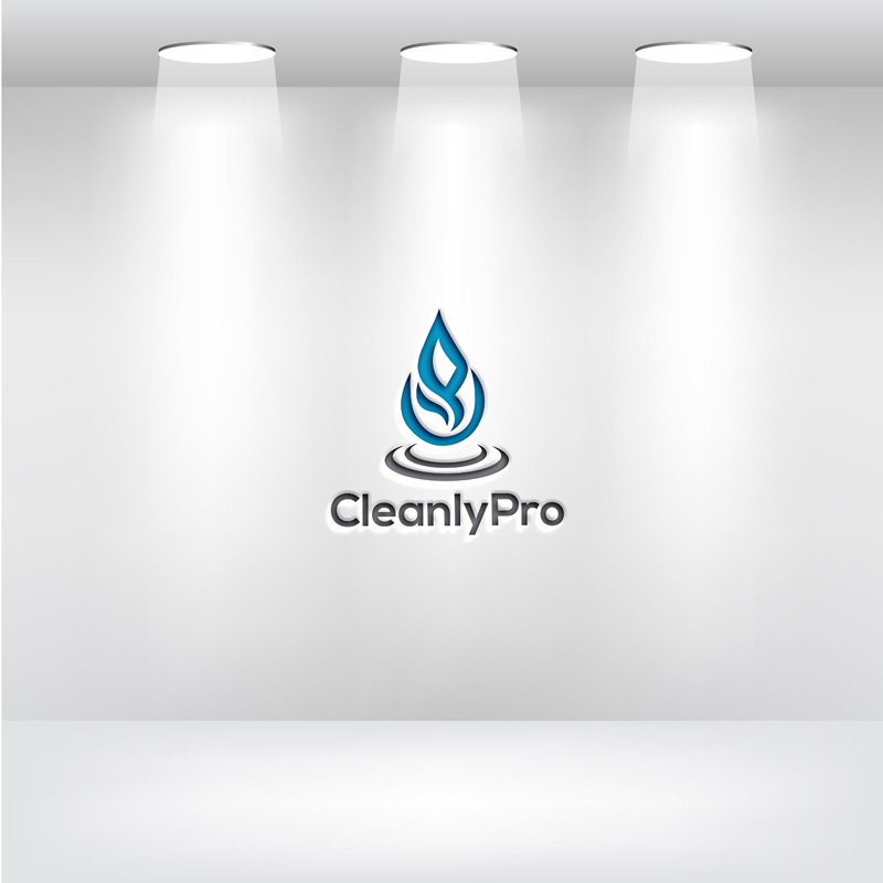 Logo Design by monmon for CleanlyPro, Inc.  | Design #20593655