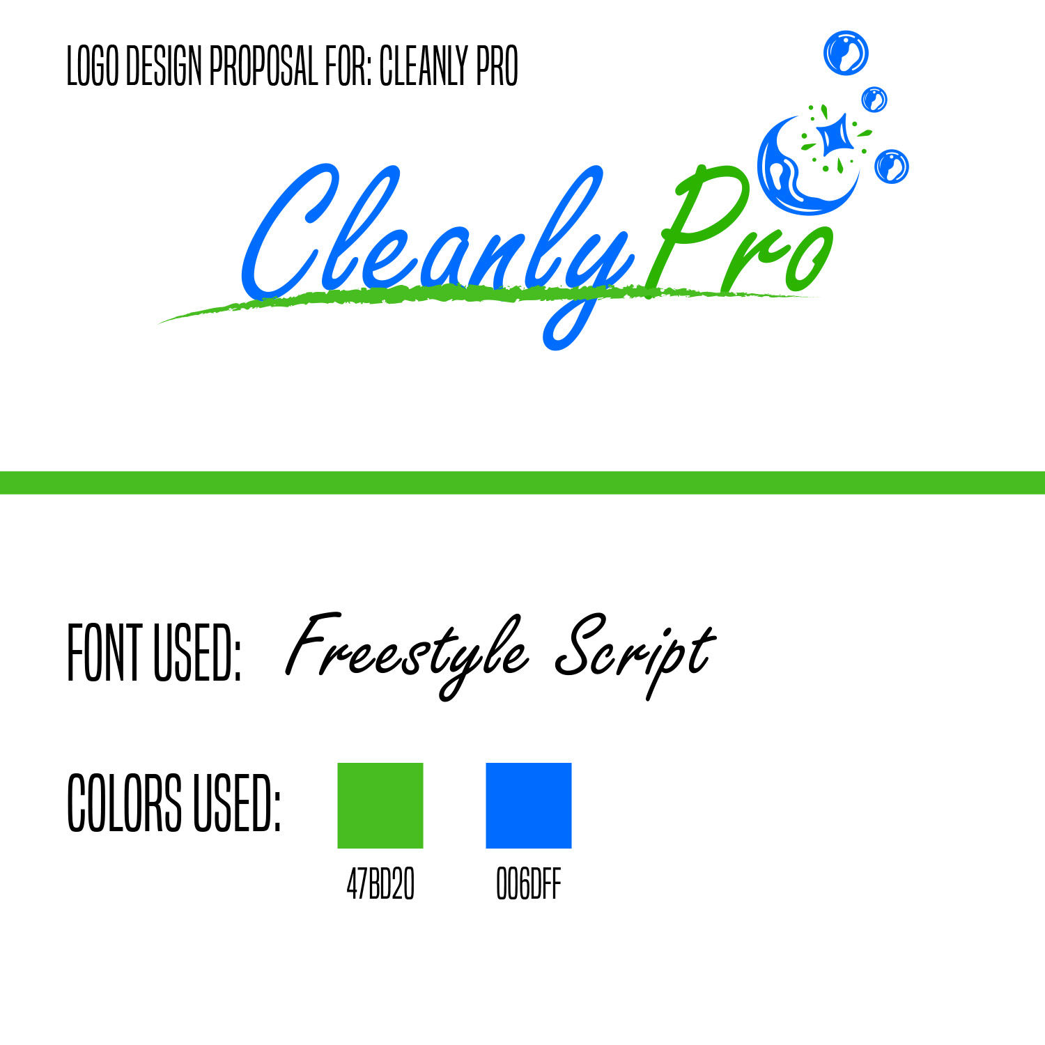 Logo Design by Wagner Consulting International for CleanlyPro, Inc.  | Design #20610077