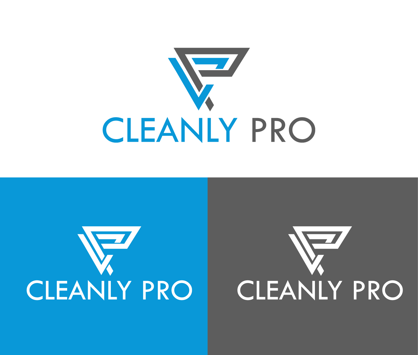 Logo Design by imtiazchowdury for CleanlyPro, Inc.  | Design #20604656
