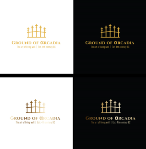 Ground of Arcadia The art of living well  est. 4th century BC | Diseño de Logo por CC Creative Design