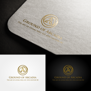 Ground of Arcadia The art of living well  est. 4th century BC | Logo Design by QILLASOFT-Design
