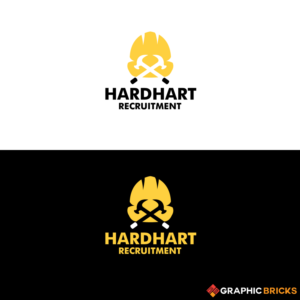 hardhat recruitment (can we be with or without .co.uk) | Logo Design by Graphic Bricks