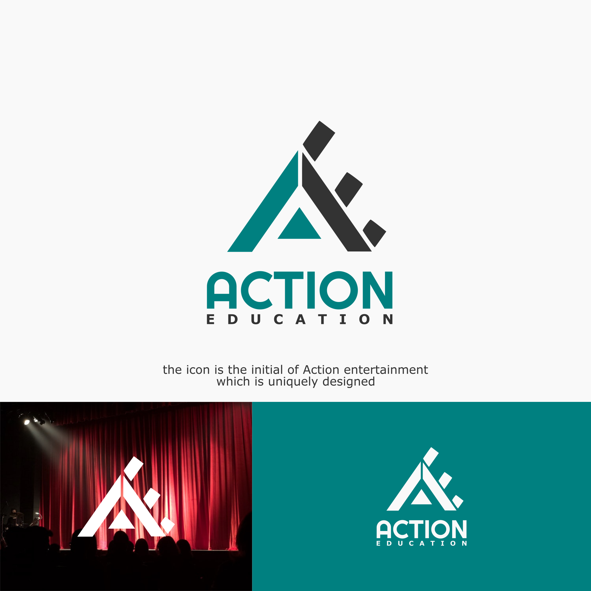 Diseño de Logo por zatsukiki para Action Reaction Entertainment | Diseño #20581959
