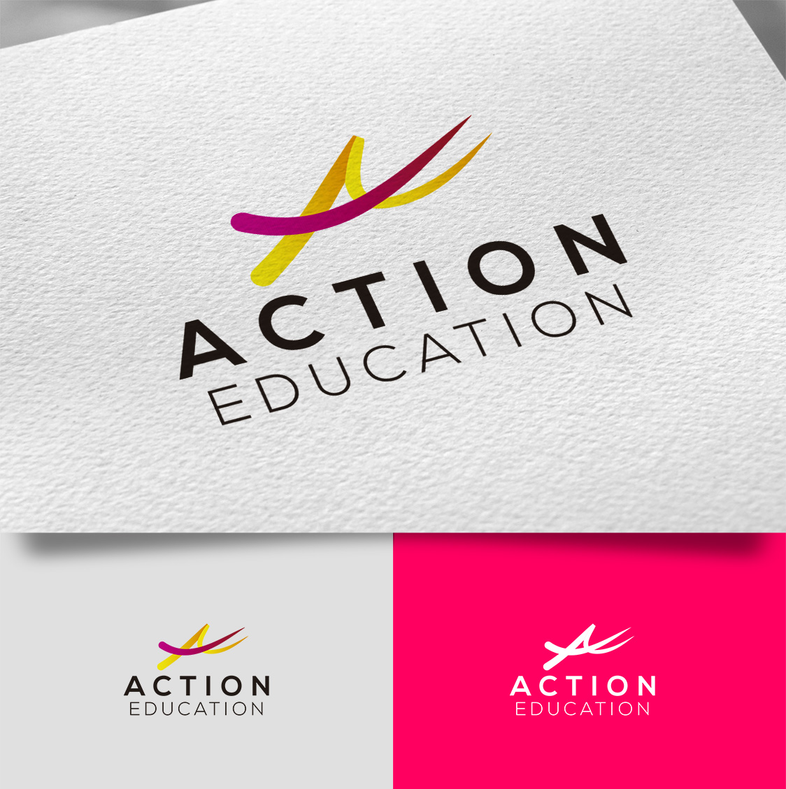 Logo Design by rafaeldsgn for Action Reaction Entertainment | Design #20579690