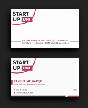 Business Card Design by Bold Pixels for this project | Design: #20586135
