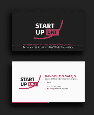 Diseño de Tarjeta de Presentación por Bold Pixels para este proyecto | Diseño: #20586228