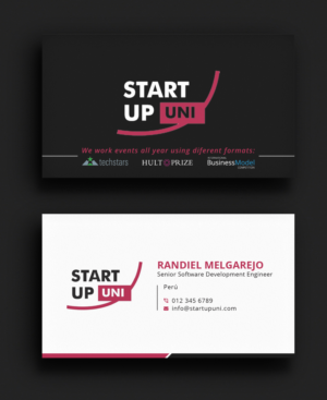 Business Card Design by Bold Pixels for this project | Design: #20593705