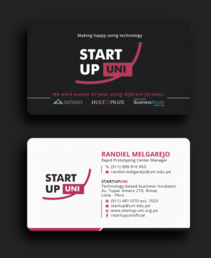 Diseño de Tarjeta de Presentación por Bold Pixels para este proyecto | Diseño: #20596834