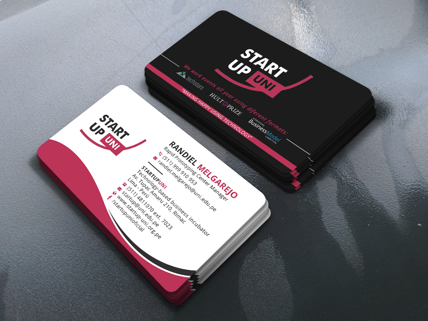 Diseño de Tarjeta de Presentación por Bold Pixels para este proyecto | Diseño #20622500