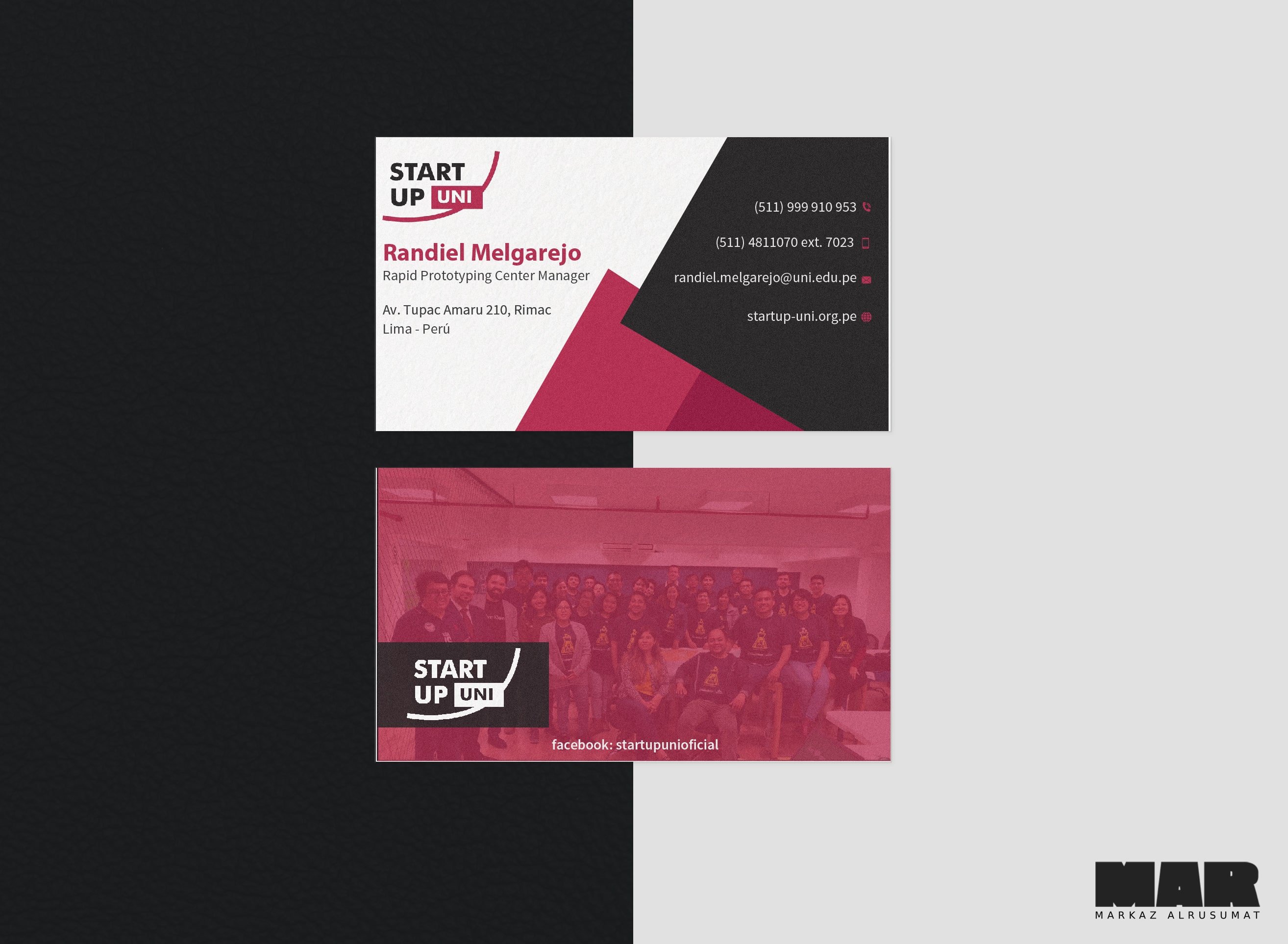 Diseño de Tarjeta de Presentación por MarkazAlrusumatOfficial para este proyecto | Diseño #20616599