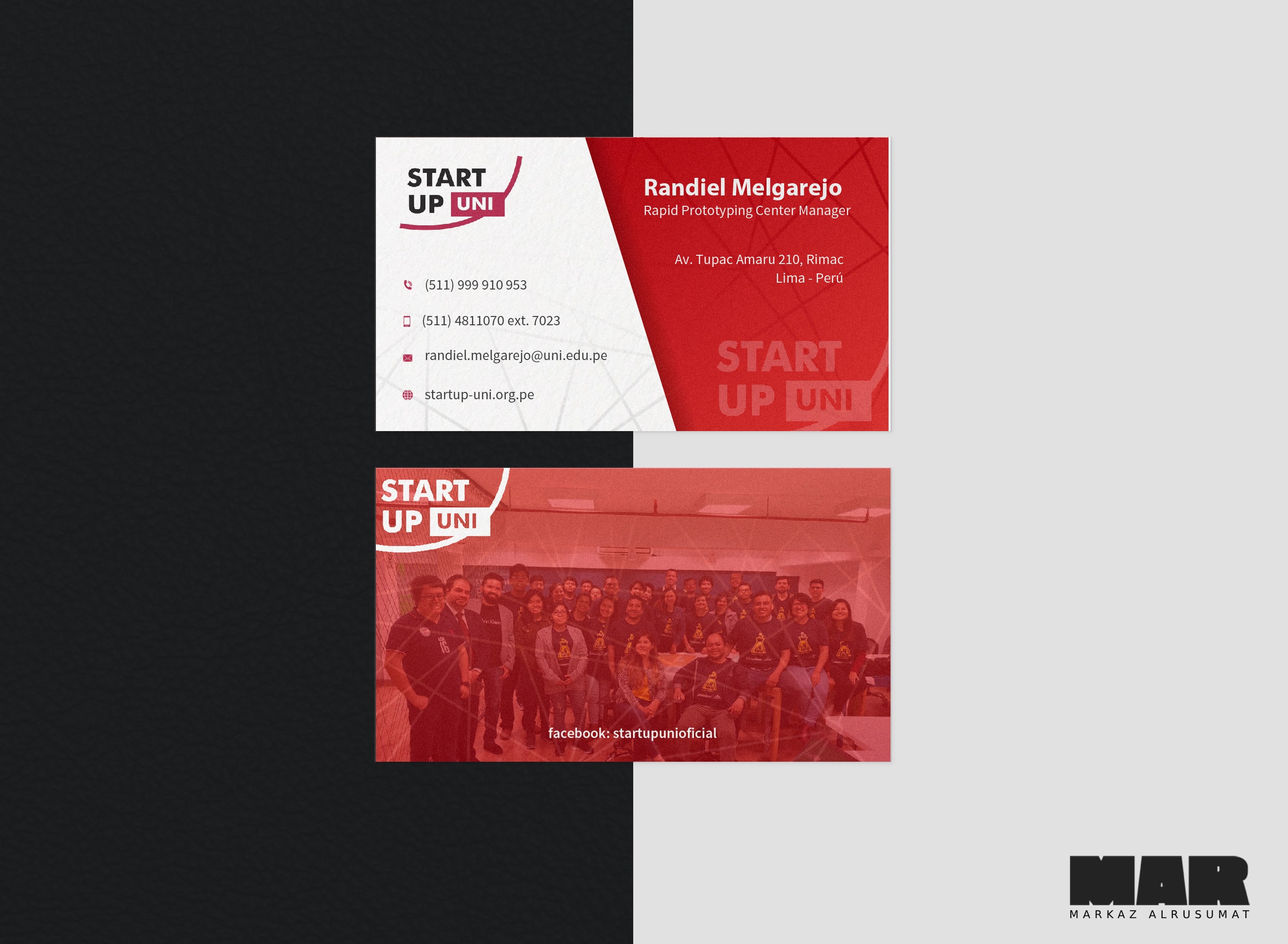 Diseño de Tarjeta de Presentación por MarkazAlrusumatOfficial para este proyecto | Diseño #20616669