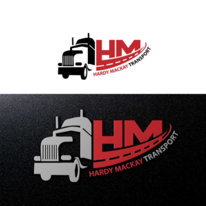 HARDY MACKAY TRANSPORT | Logo Design by Finley Johnson