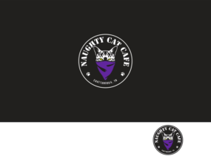 Naughty Cat Cafe | Diseño de Logo por ArtTank