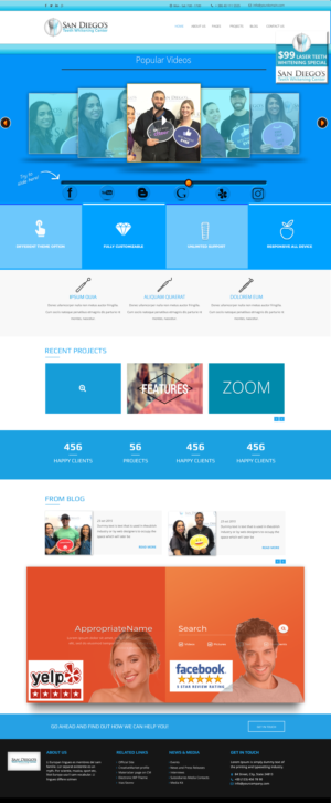 Web Design by Grebowiec Peter for Shane | Design #20599588