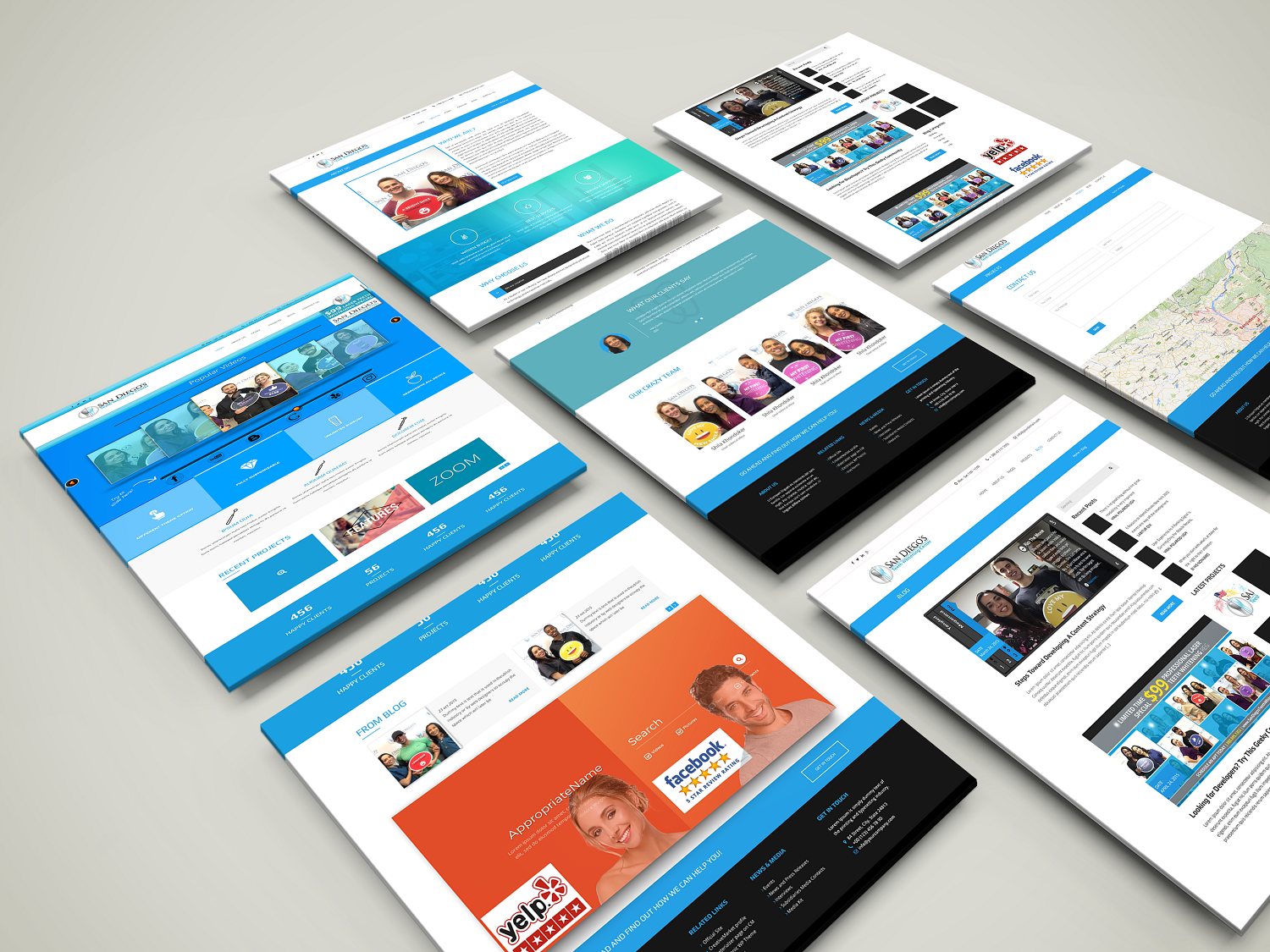 Web Design by Grebowiec Peter for Shane | Design #20599626