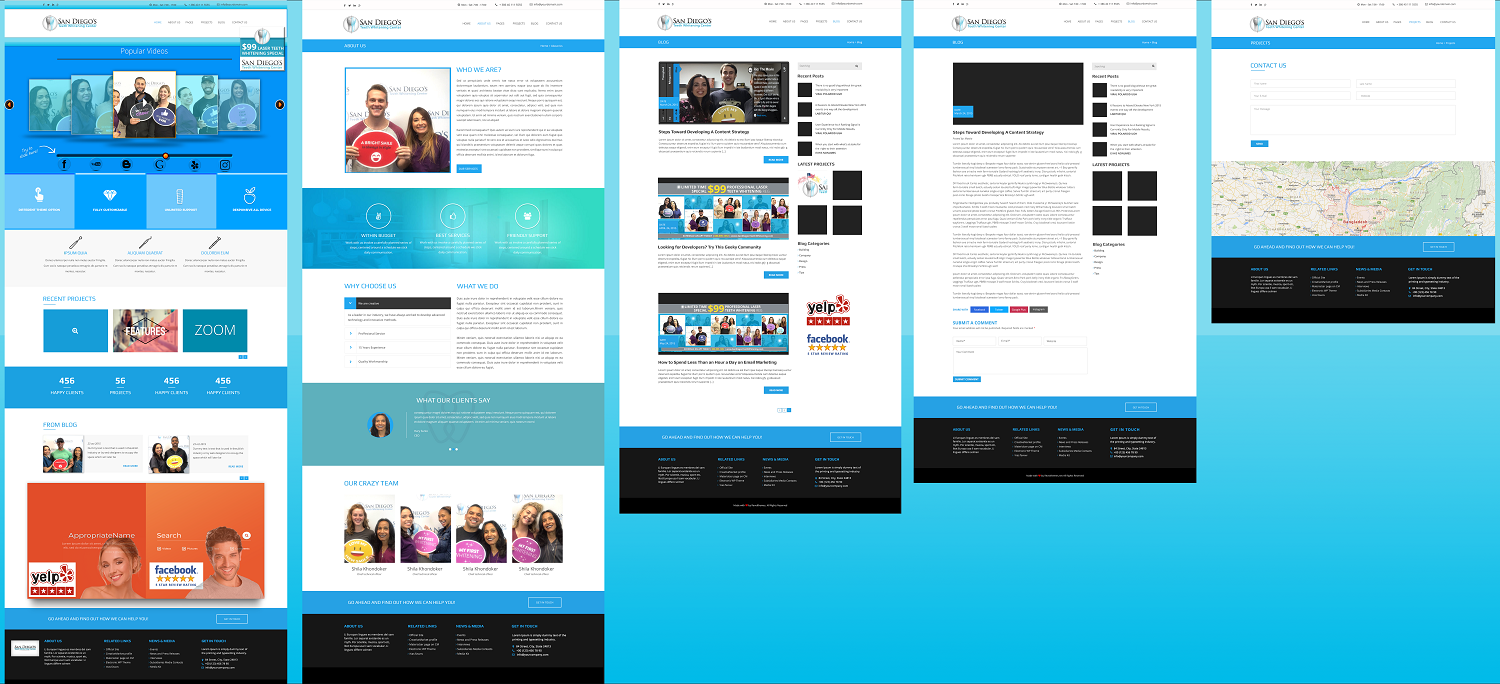 Web Design by Grebowiec Peter for Shane | Design #20599635