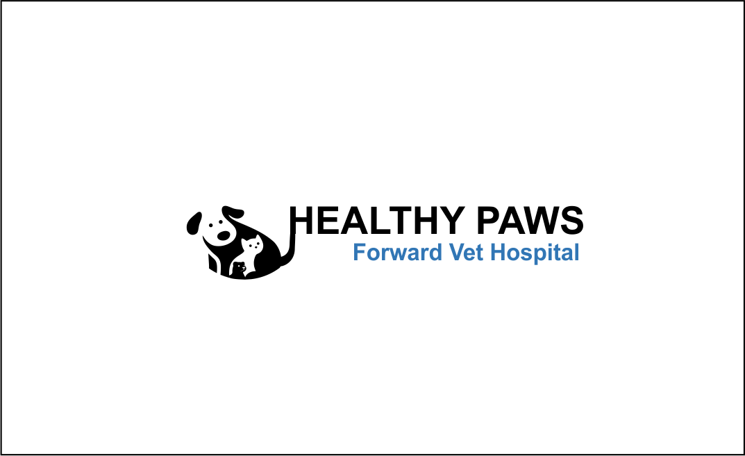 Modern, Colorful, Veterinary Logo Design for Healthy Paws Forward Vet