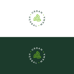Urban Herbal Mama | Logo Design by Roy