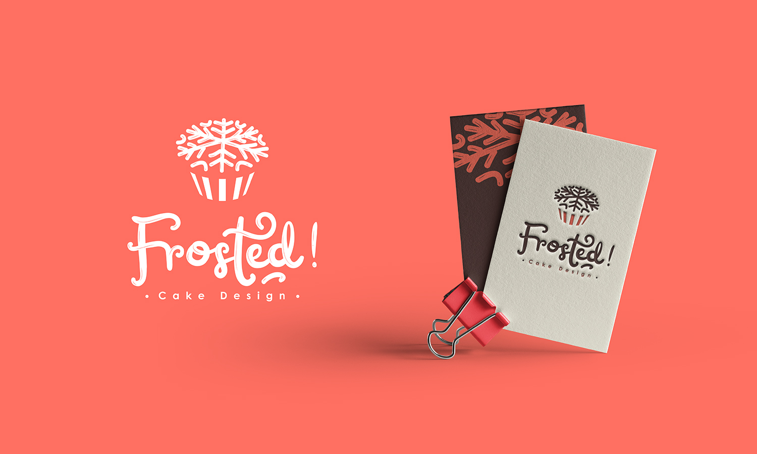 Diseño de Logo por Pixel Desert para Frosted! Cake Designs | Diseño #20597405