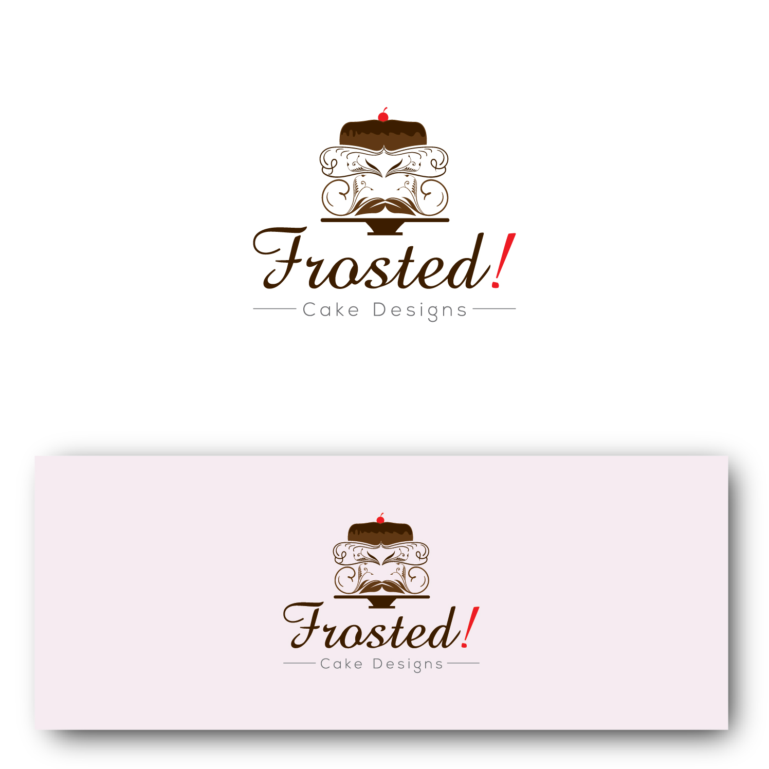 Logo Design by Deziners Zone for Frosted! Cake Designs | Design #20586171