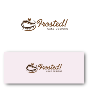 Logo Design by Deziners Zone for Frosted! Cake Designs | Design: #20586175
